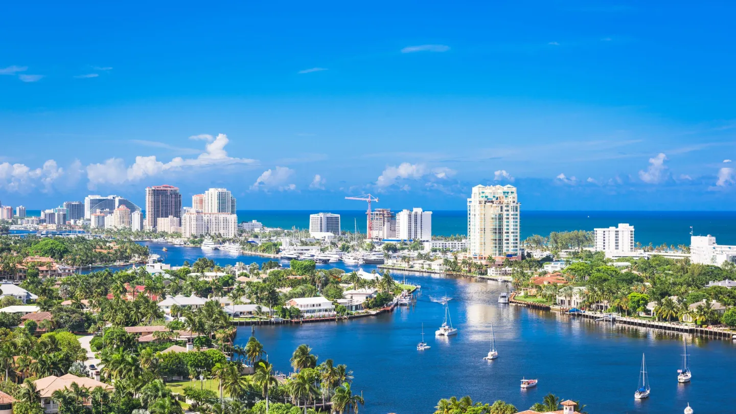 South Florida waterfront