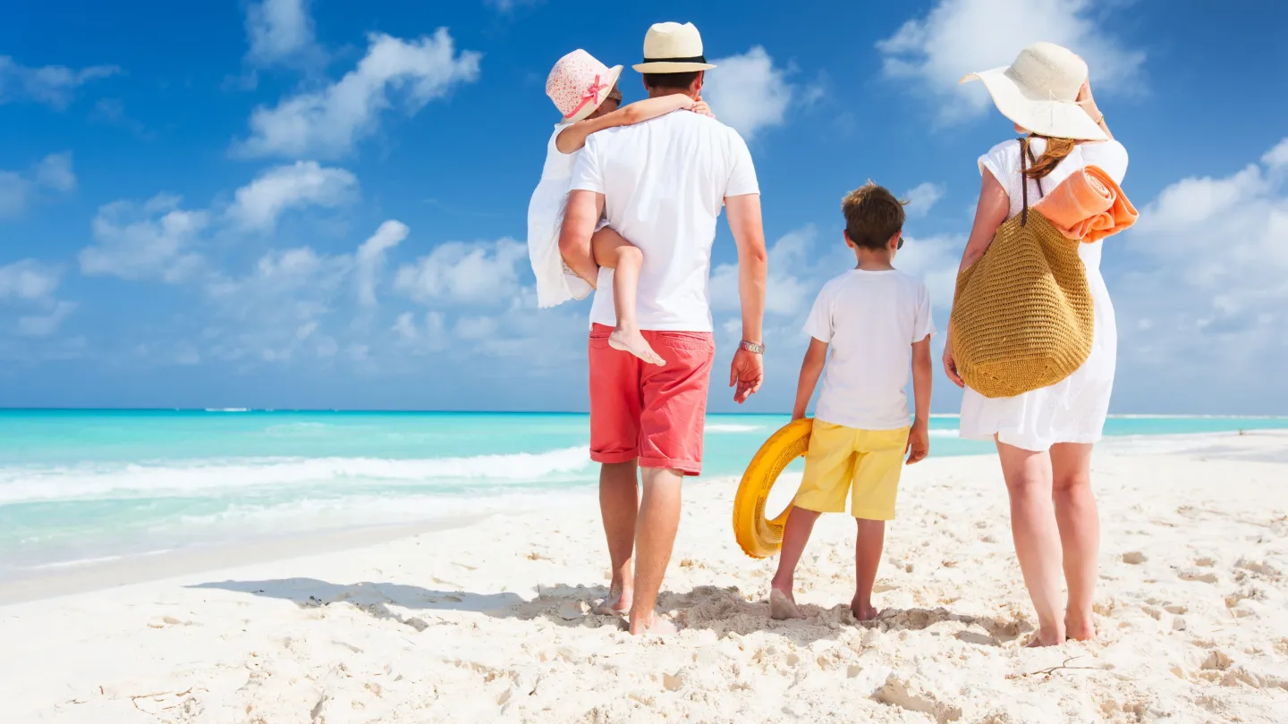 A family enjoying the Florida lifestyle